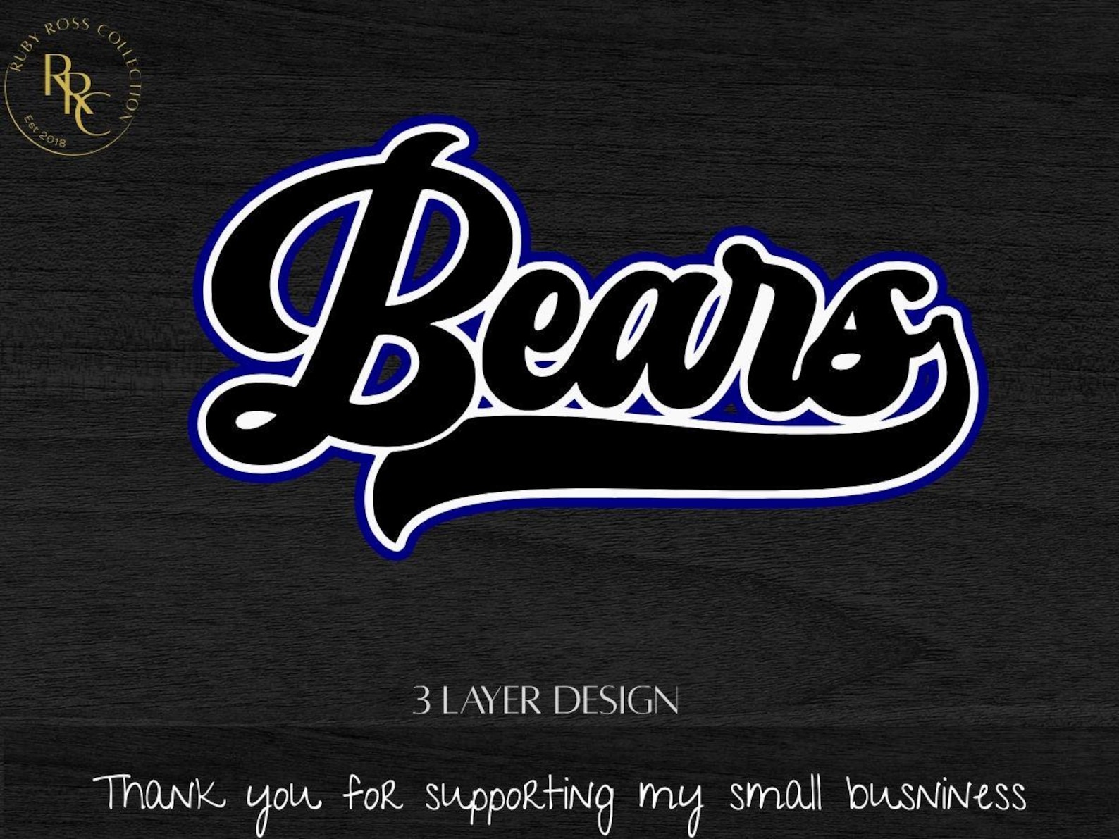 Script California Bears Bears Script SVG, 3 Layer Design (PNG) - Etsy