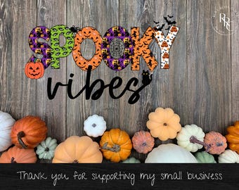 SPOOKY SEASON PNG Spooky signs, shirts, mugs, trick or treat bag, onesie, hoodie, kids and adults