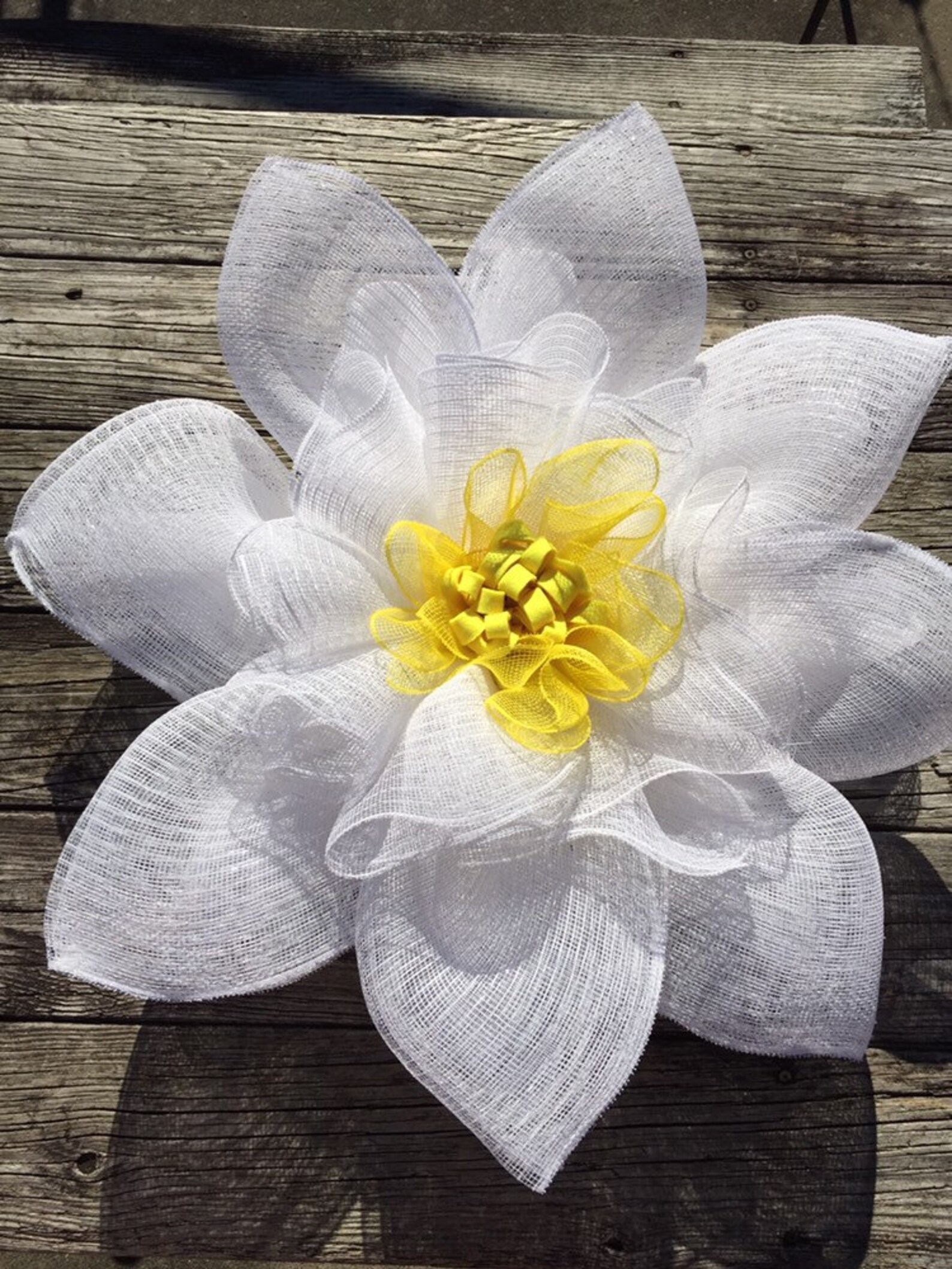 Daffodil Flower Wreath for front door Spring Wreath Summer Etsy