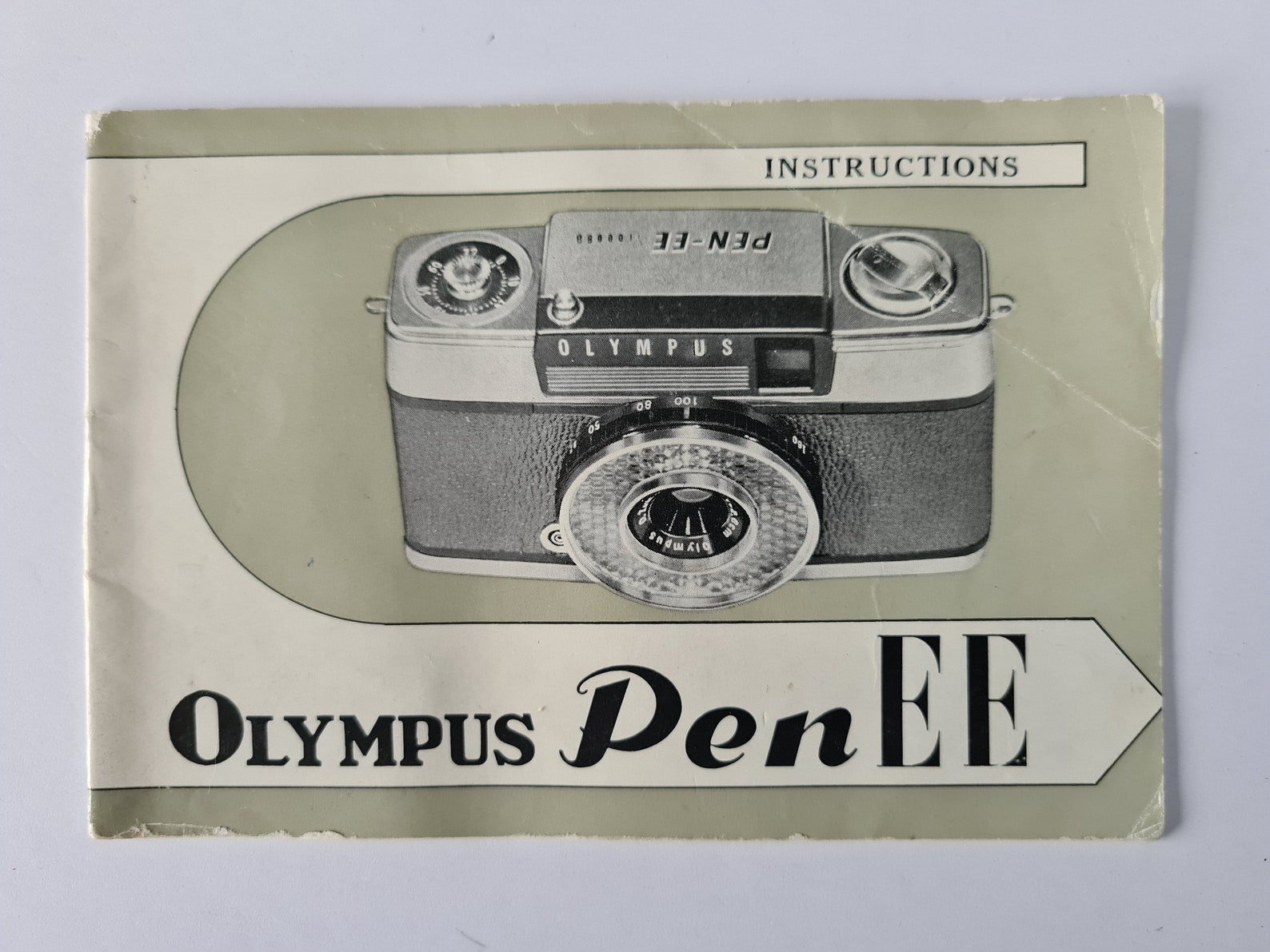 Olympus Pen EE Camera Instructions Manual Booklet Original & Etsy