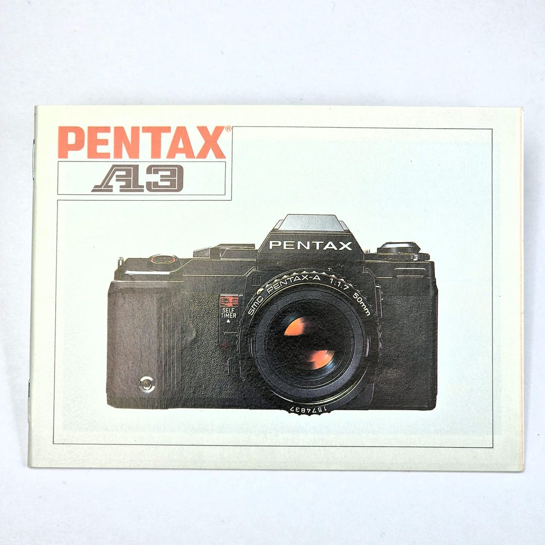 PENTAX CAMERA INSTRUCTIONS visual data 4