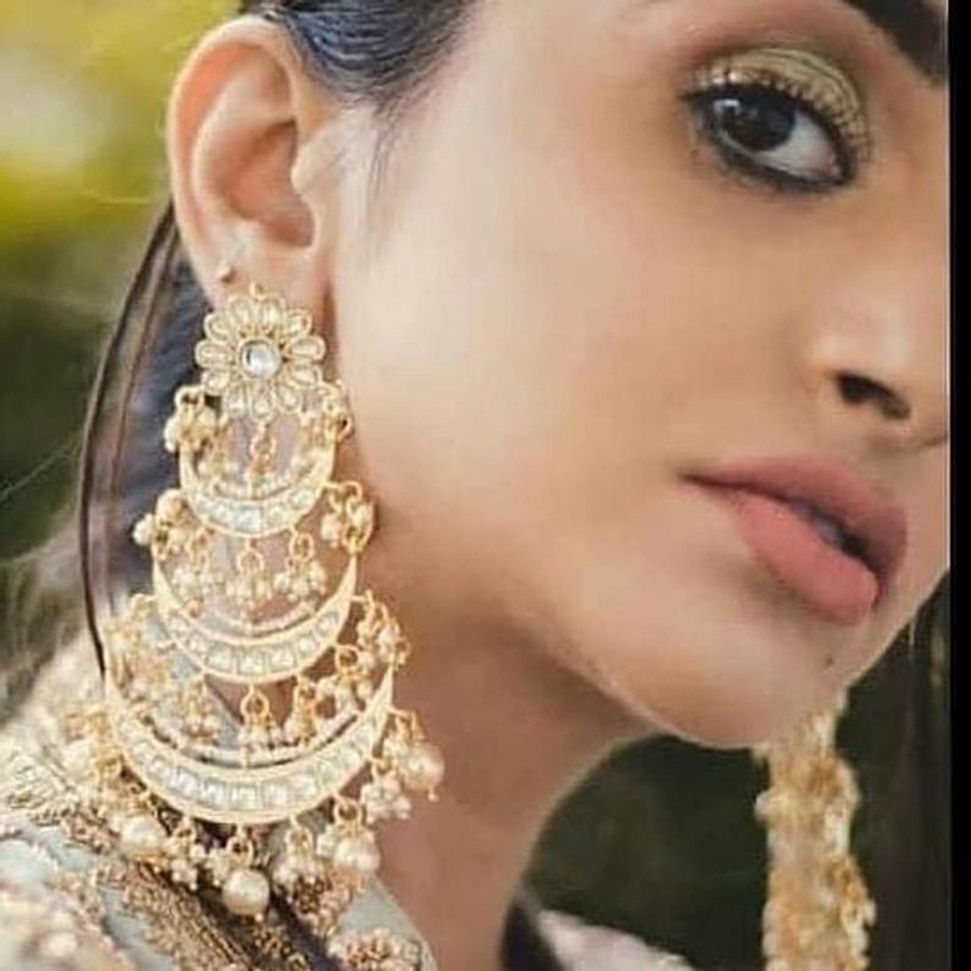 Golden Touch Jhumka Gold Plated Jhumka Earrings Oxidized Jewelry Oxidized  Jewelry Indian Jewelry Wedding Gifts Indian Jhumka - Etsy Israel