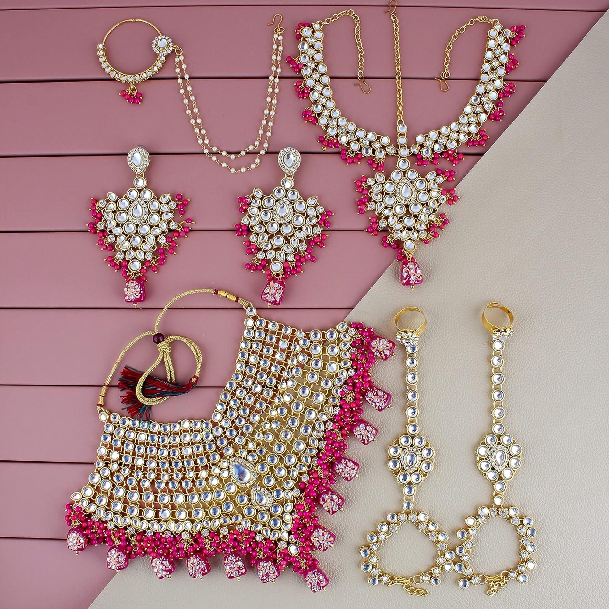 Choodiyan Katrina - Kundan Choker Set with Mathapatti