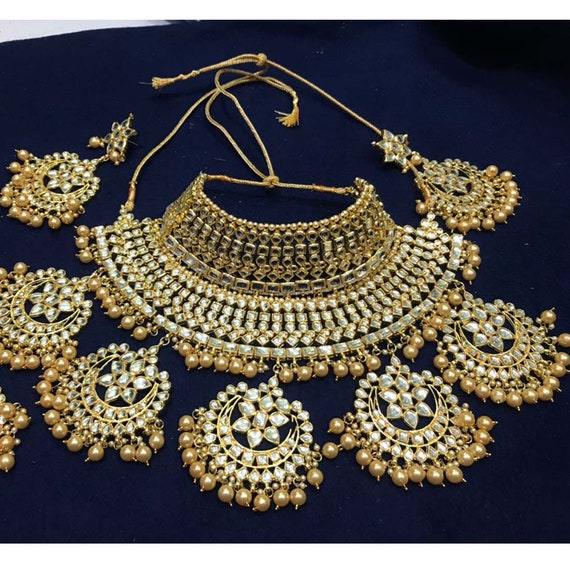 Women Indian Jewellery Sets Kundan Wedding Accessories Fab
