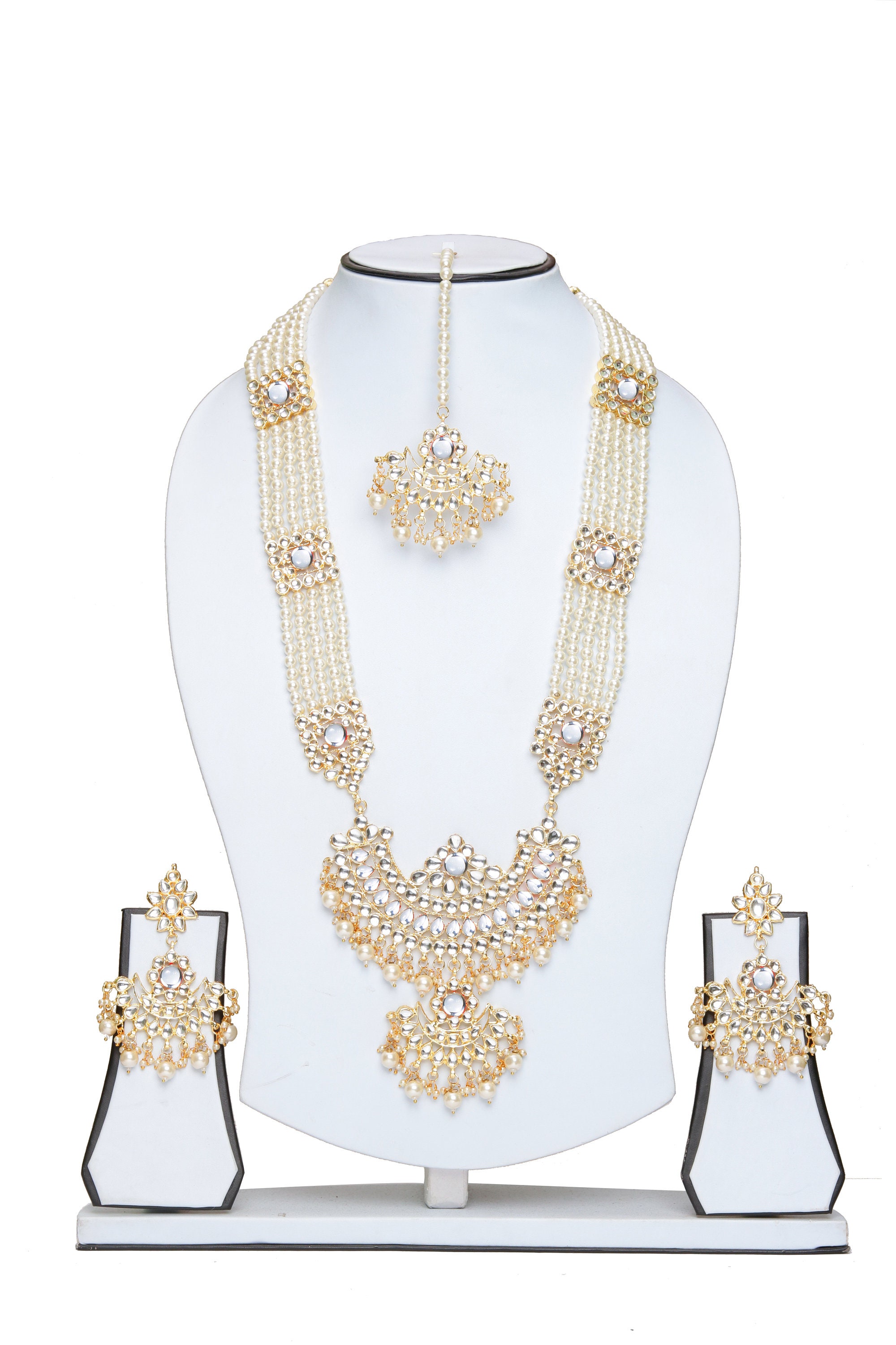 KUNDAN NECKLACE Designer Kundan Long 