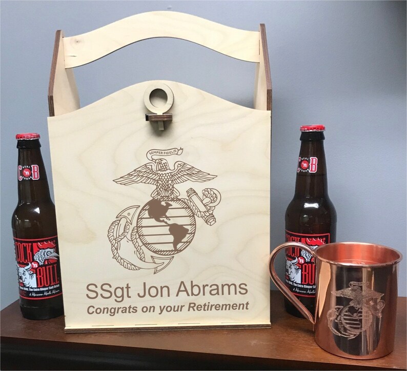 Marine Corps Engraved Moscow Mule Mugs Personalized Moscow Etsy