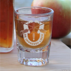 Special Forces Shot Glass,Personalized Shot Glass,Military Gift,Air Force Gift,Army Gift,Coast Guard Gift,Marines Gift,Navy,Special Forces
