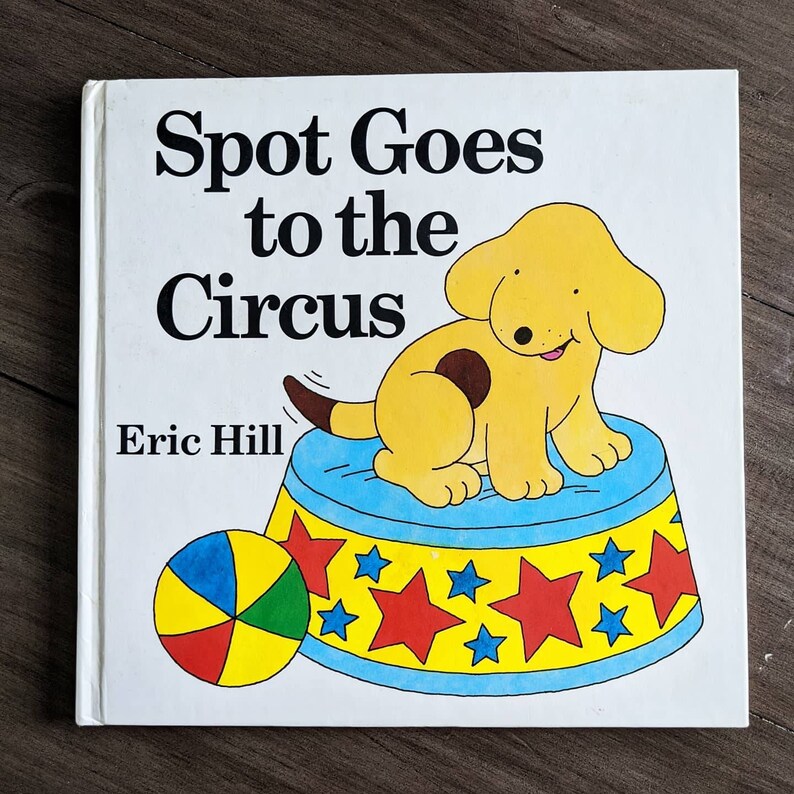 Spot The Dog Book Set Spot Goes to the Circus & Spot Goes to Etsy
