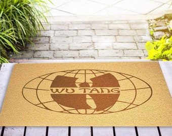 Wu Tang Door Mat Etsy