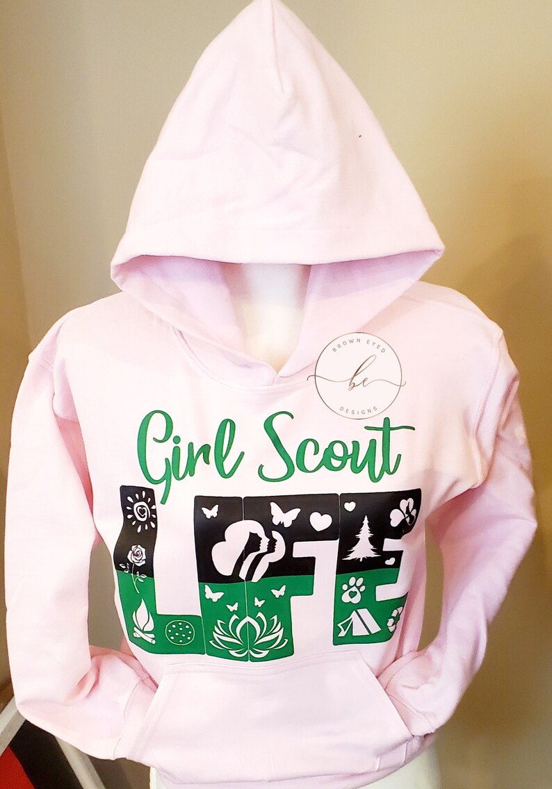 Girl Scout Life Girl Scout Hoodie Cookie Dealer Girl Scout Etsy