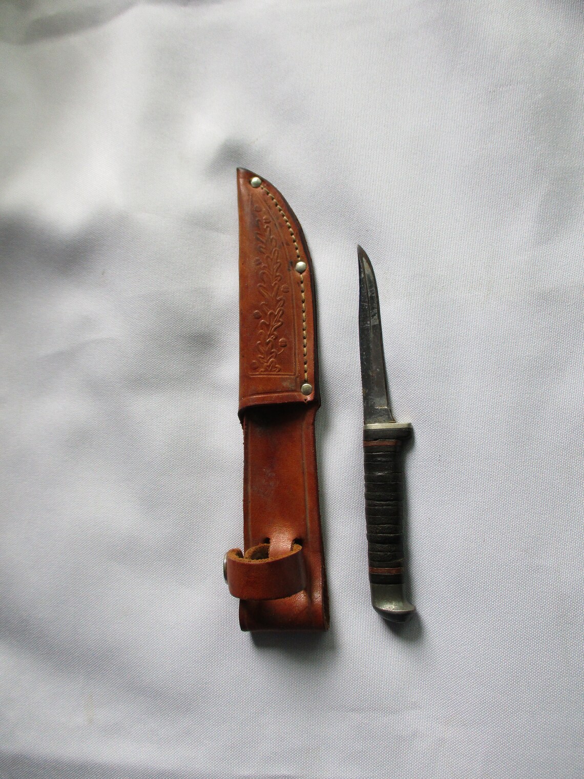 Mini Case 6 Knife Vintage Case Hunting Knife Collector Etsy