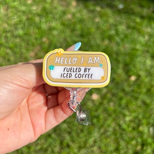 Fueled by Iced Coffee, Mental Health Badge Reel, Mental Health matters