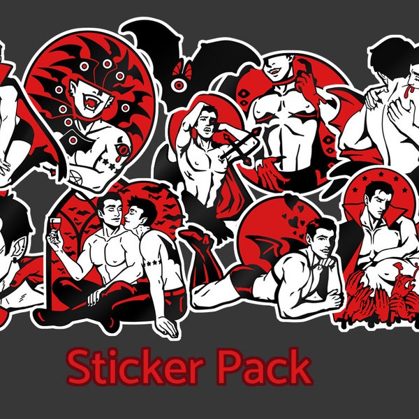 Vampire Sticker Pack