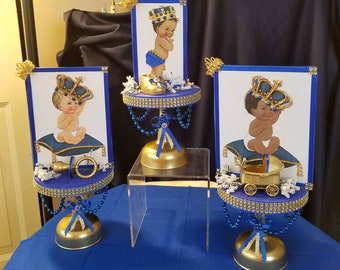 royal baby centerpieces