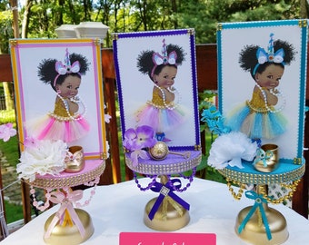 unicorn princess baby shower decorations