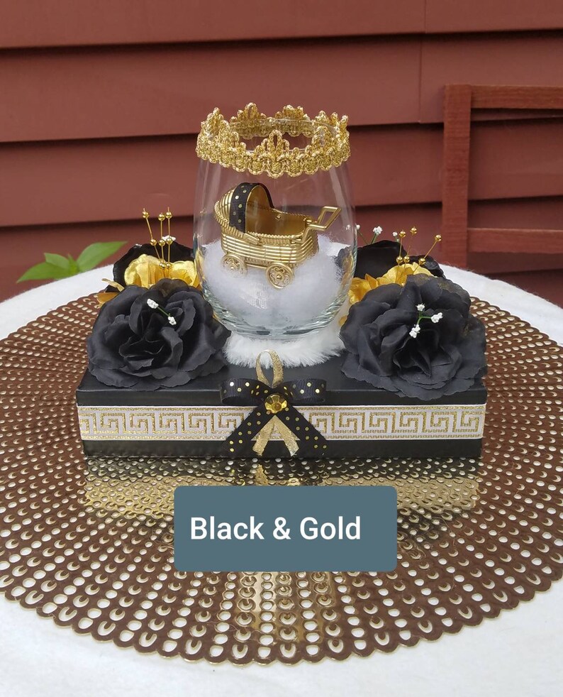 Royal Prince Baby Shower Centerpiece Royal Crown Royal Etsy