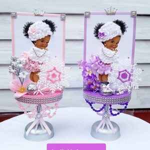 Winter Wonderland Baby Shower, Royal Princess,, Winter Baby Shower, OH Baby its Cold Outside, Gender Reveal, African or Hispanic Baby Shower