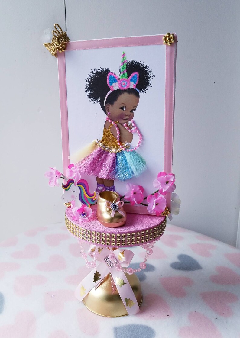 Unicorn Princess Baby Shower Centerpiece Unicorn Party | Etsy