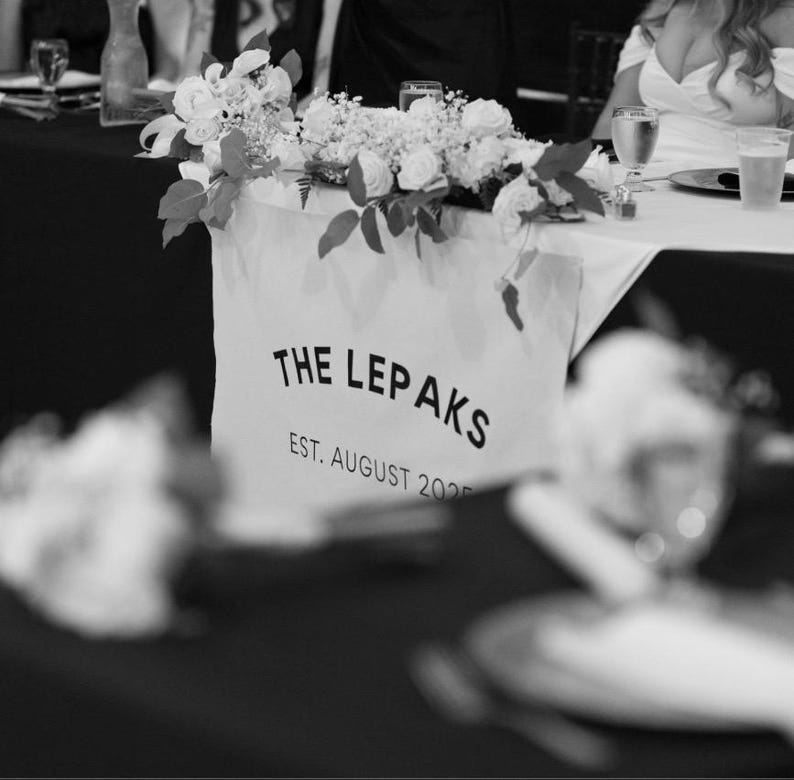 Last Name Flag | wedding flag | last name | marriage | established