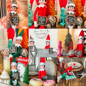 Christmas Elf Activities - Digital Prints - Digital Download - Elves ...