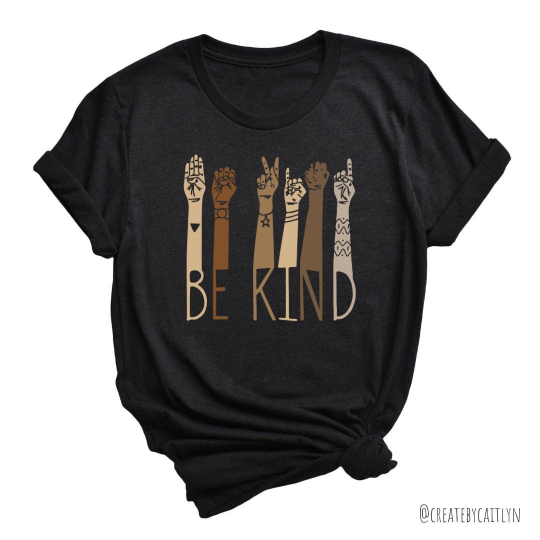 Be Kind BLM / Black Lives Matter / Melanin / Change / Adult | Etsy