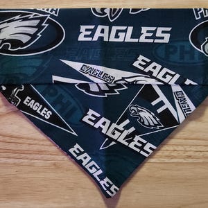 Philadelphia Eagles Pennant over the collar dog bandana - NFL scarf - dog scarf - cat bandana - pet bandana-puppy bandana - dog apparel