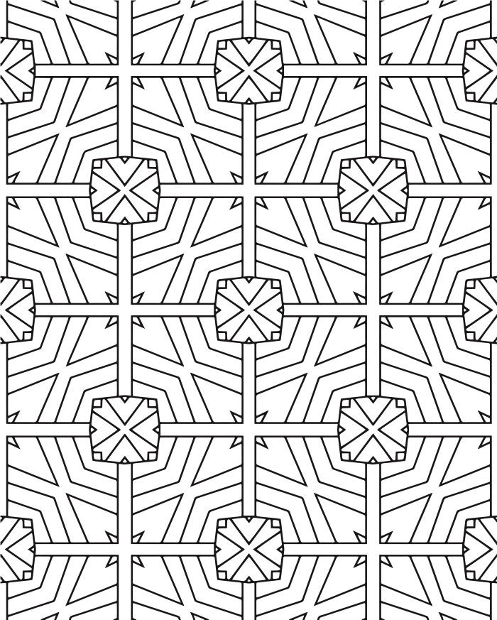 15 Pattern 15 Patterns Coloring Pages (#2) - Etsy