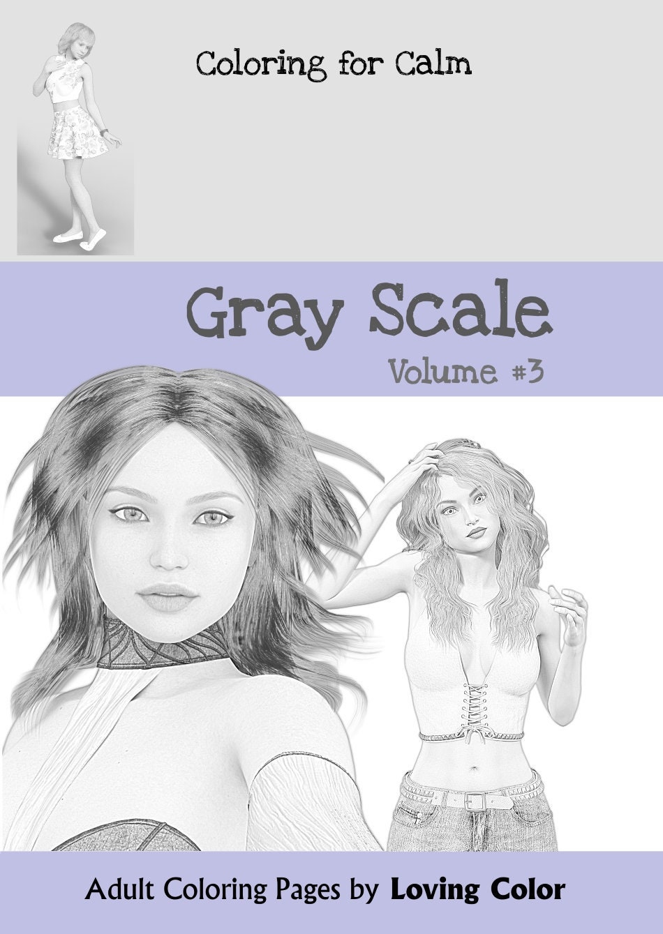 15 Gray Scale Coloring Pages 3 Etsy UK