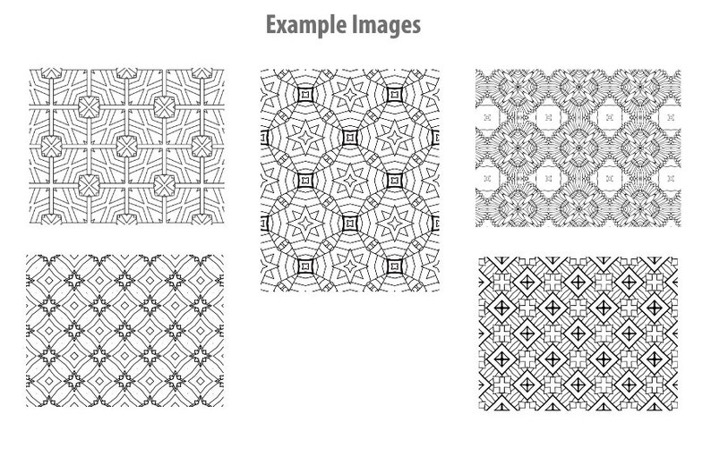 15 Pattern 15 Patterns Coloring Pages (#2) - Etsy