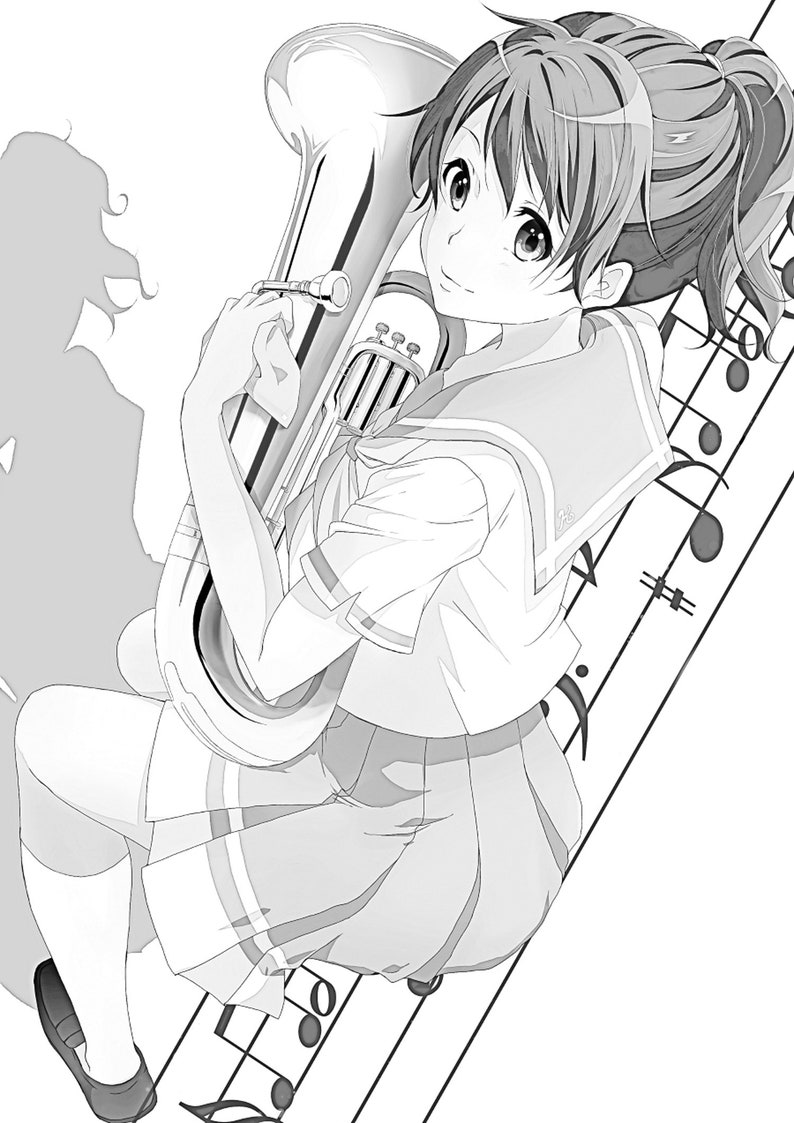 Anime Coloring PDF Book 23 Pages 1 - Etsy