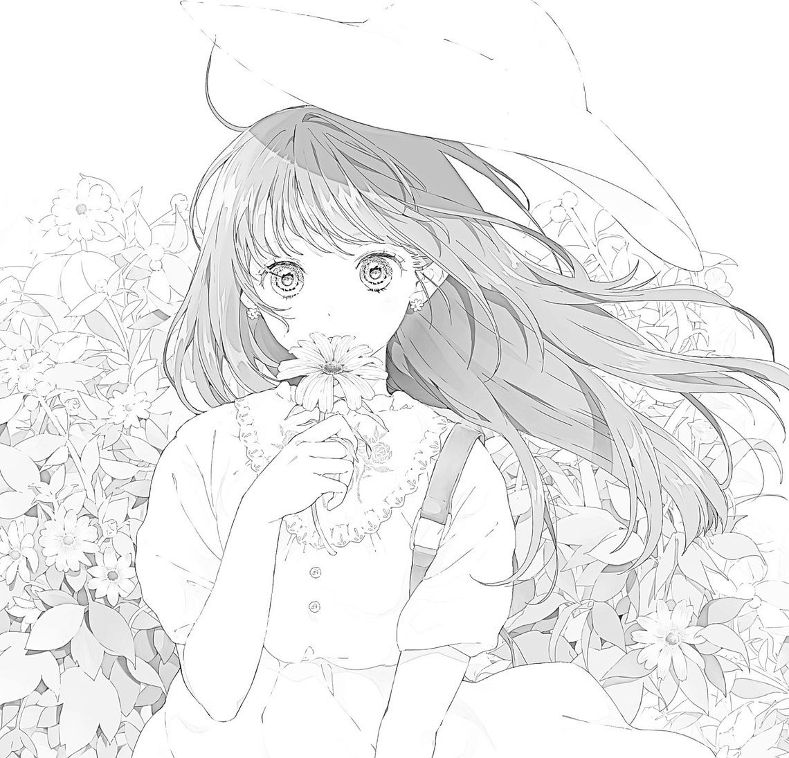 Anime Coloring PDF Book 23 Pages 2 - Etsy
