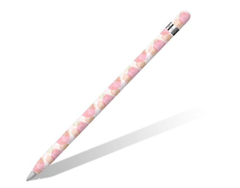 Pink Circle Pattern Skin For The Apple Pencil Gen 1 And Gen 2 Options First Generation