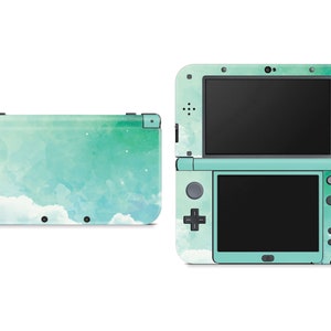 Green Sky Clouds Skin For The Nintendo 3DS XL And New 3DS XL