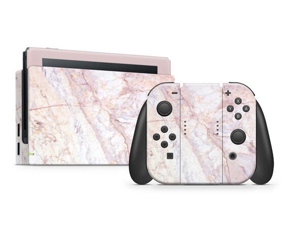 Rose Gold Marble PS5 Controller Skin - StickyBunny