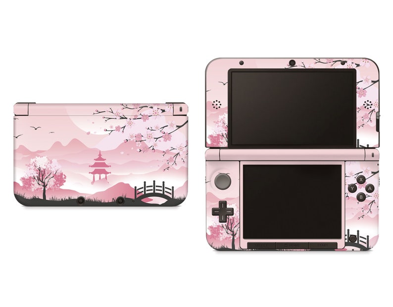 Pink Sakura Skin For The Nintendo 3DS XL And New 3DS XL 3DS XL