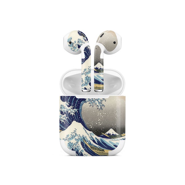 Great Wave Off Kanagawa By Hokusai Skin For AirPods 1 & 2