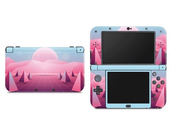 Pastel Vaporwave Outrun Retro 80s Skin For The Nintendo 3DS XL And New 3DS XL