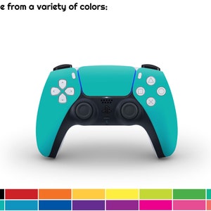 Sony DualSense 5 PS5 Controlador reemplazo Carcasa Cubierta frontal Colores  personalizados Mod Dualshock Faceplate (11 colores)