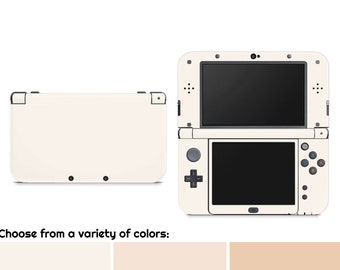 Skin Collection Creme pour Nintendo 3DS XL et nouvelle 3DS XL | Choisissez parmi une variété d'options de couleurs