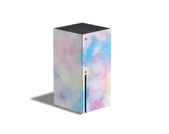 Cotton Candy Watercolor Skin For The Xbox Series X