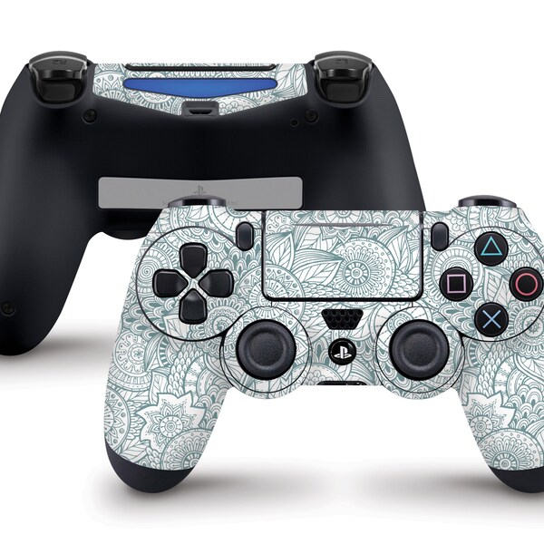 Abstract Floral Skin For The PS4 Controller | Fits Both Dualshock 4 and Dualshock 4 V2