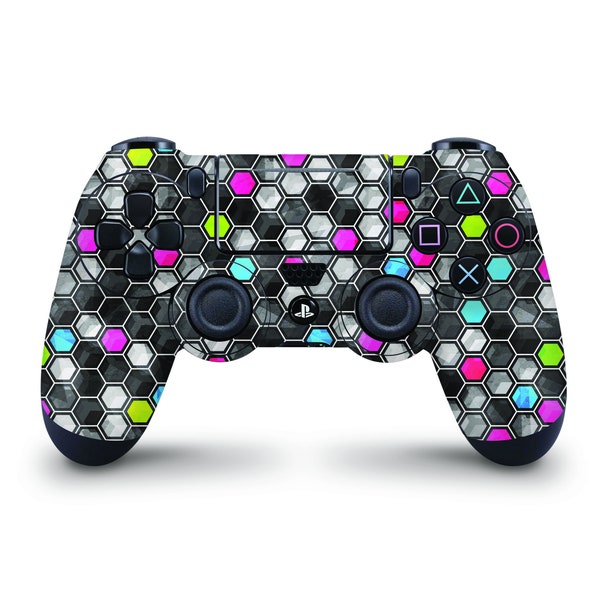 Hex Camouflage Skin For The PS4 Controller | Fits Both Dualshock 4 and Dualshock 4 V2