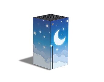 Blue Lunar Sky Skin For The Xbox Series X