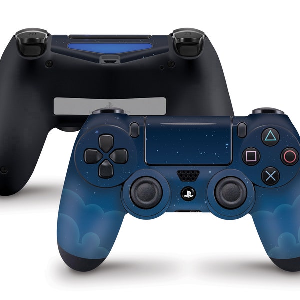 Blue Night Sky Skin For The PS4 Controller | Fits Both Dualshock 4 and Dualshock 4 V2
