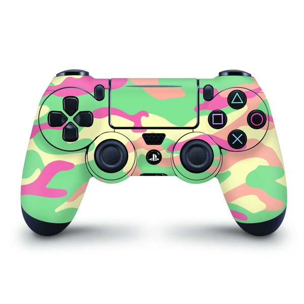 Pastel Camouflage Skin For The PS4 Controller | Fits Both Dualshock 4 and Dualshock 4 V2