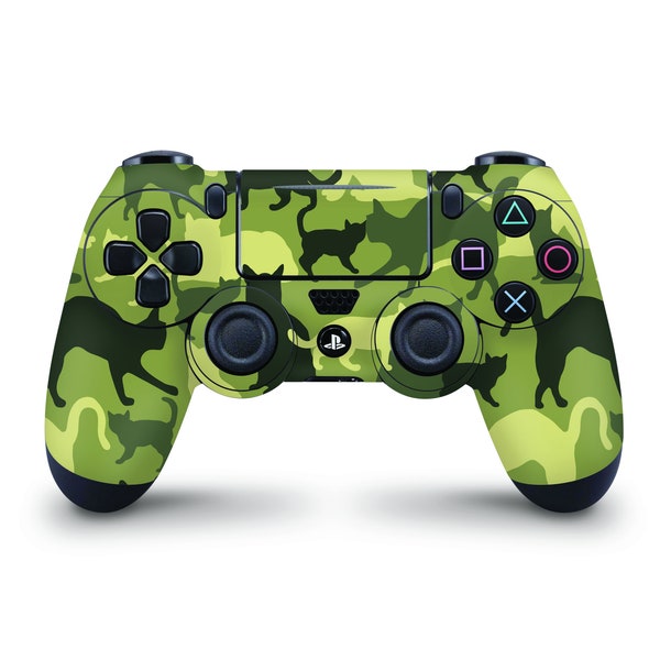 Cat Camouflage Skin For The PS4 Controller | Fits Both Dualshock 4 and Dualshock 4 V2