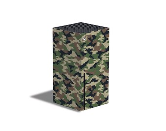 Classic Pixel Camouflage Skin For The Xbox Series X