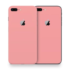 Light Coral Skin For The iPhone 8, X, XS, XR, 11, SE, Pro, Max iPhone 8 Plus