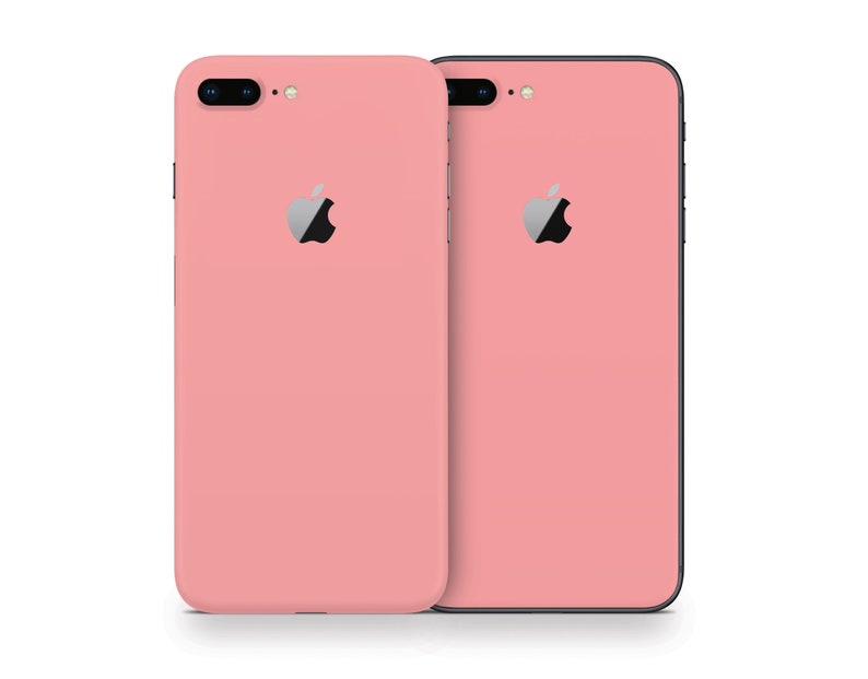 Light Coral Skin For The iPhone 8, X, XS, XR, 11, SE, Pro, Max iPhone 8 Plus