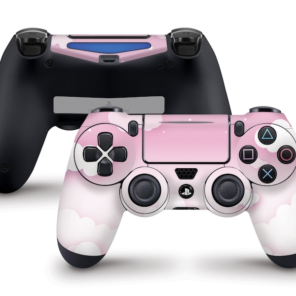 Pink Clouds In The Sky Skin For The PS4 Controller | Fits Both Dualshock 4 and Dualshock 4 V2